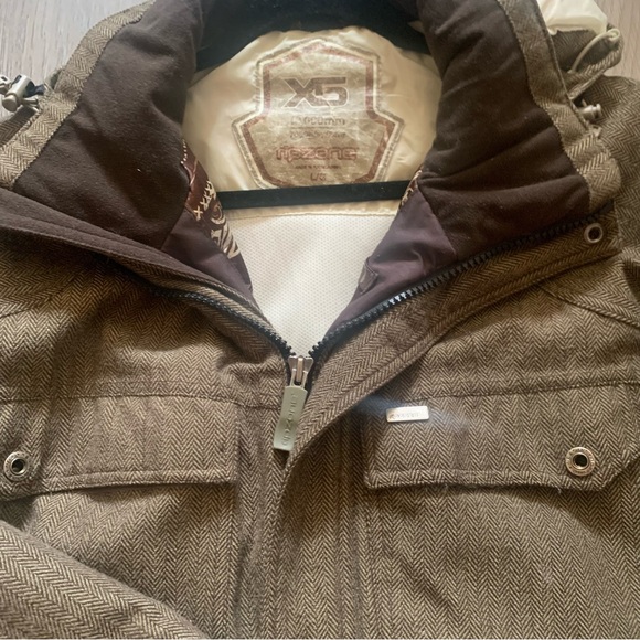 Ripzone Snowboarding Jacket Winter Women’s Sz Large X5 Primaloft Brown - Picture 2 of 10